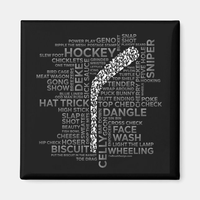 Hockey Players and Slang Magnet (Framsidan)