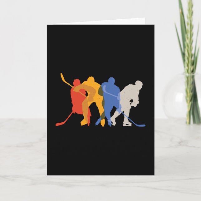 Hockey Players Kort (Framsida)