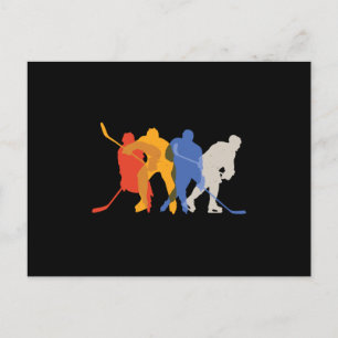 Hockey Players Vykort