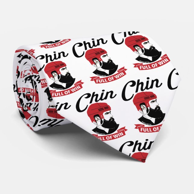 Hockey Playoff Beard Chin Fullt of Win Slips (Rullad)