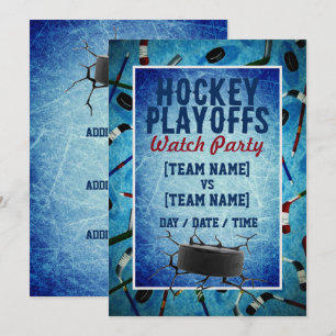 Hockey Playoffs Watch Party Inbjudningar