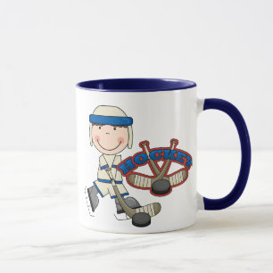 HOCKEY - pojkeTshirts och gåvor Mugg