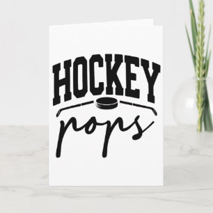 Hockey Pops Hockey Familj Matchande Kort