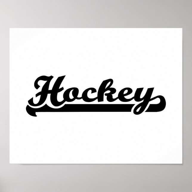 Hockey Poster (Framsidan)