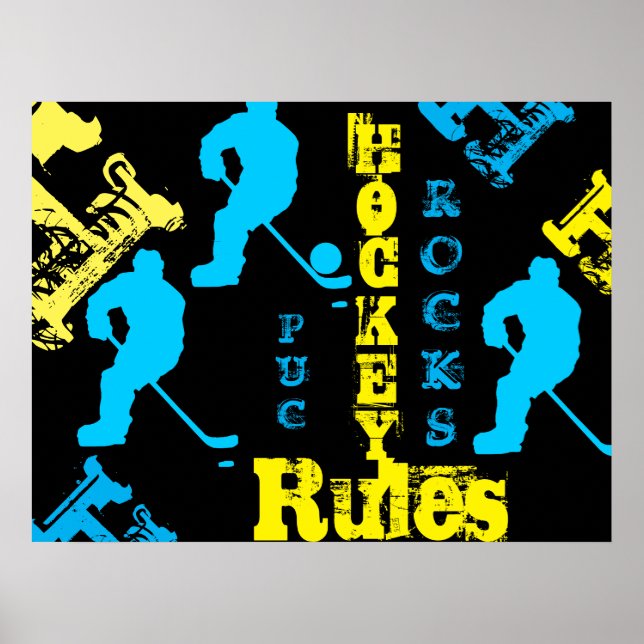 HOCKEY POSTER (Framsidan)