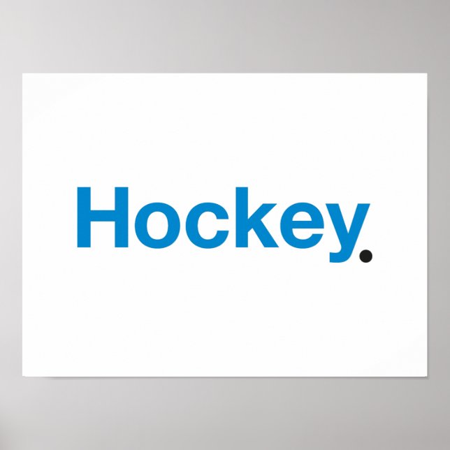 Hockey Poster (Framsidan)