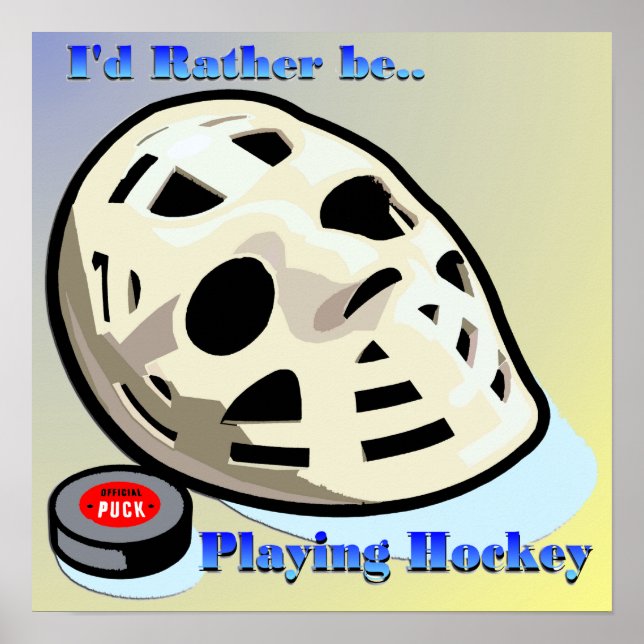 Hockey Poster (Framsidan)