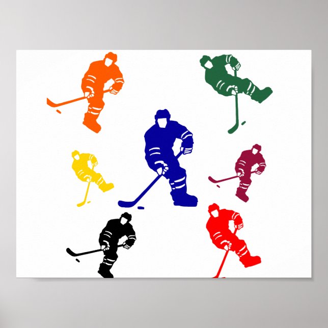 HOCKEY POSTER (Framsidan)