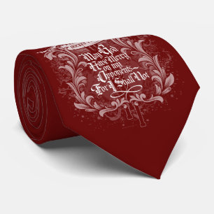 Hockey Prayer (med spelarnummer) Neck Tie Slips