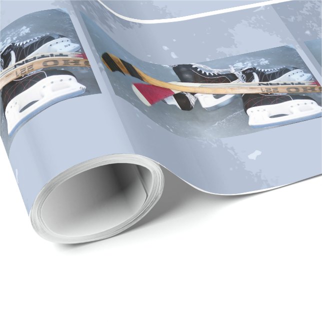 Hockey Presentpapper (Rullad Hörn)