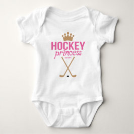 Hockey Princess Flicka Infant Bodykostym T Shirt