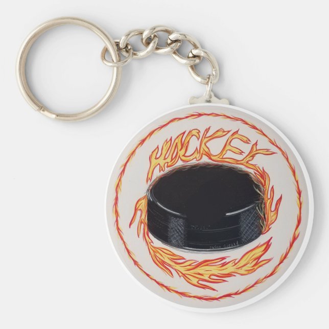 Hockey Pro Slap Shot Nyckelring (Framsidan)