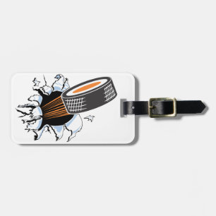 Hockey Puck Breakout Bagagebricka