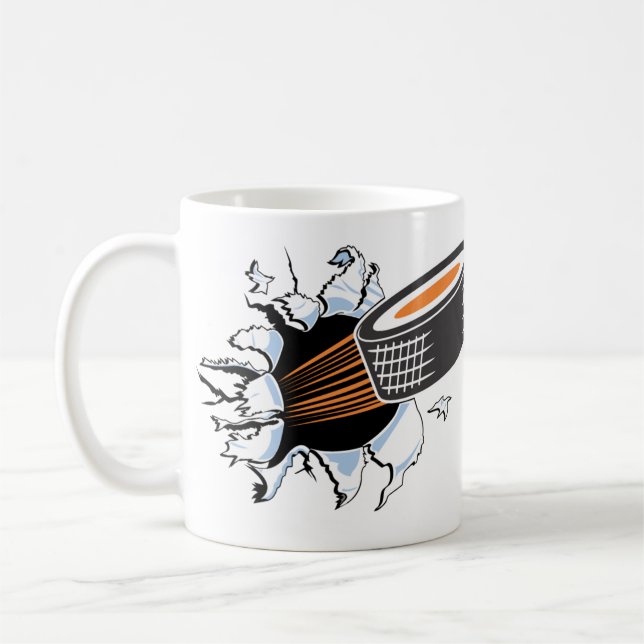 Hockey Puck Breakout Kaffemugg (Vänster)