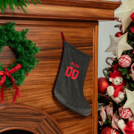 Hockey Puck Personlig Stocking Liten Julstrumpa