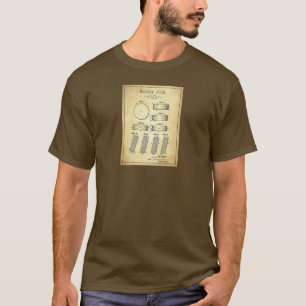 HOCKEY PUCK'er! Patenterad teckning för en T Shirt