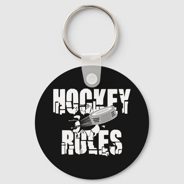 Hockey Regler Nyckelring (Framsida)