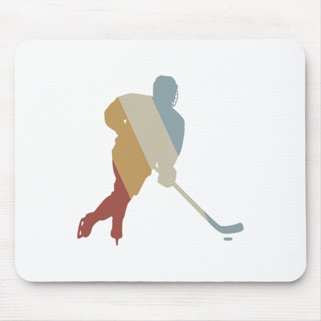 Hockey Retro Style Vintage  Musmatta (Framsidan)