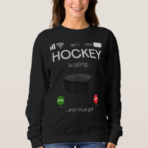 Hockey ringer och jag måste gå. t shirt