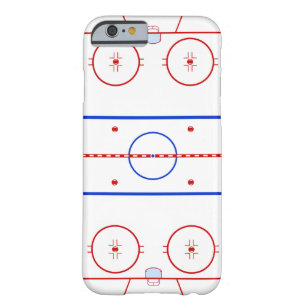 Hockey Rink Barely There iPhone 6 Skal