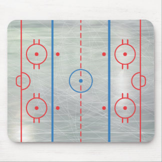 Hockey Rink Ice Mousepad Musmatta