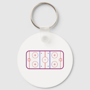 Hockey Rink Nyckelring