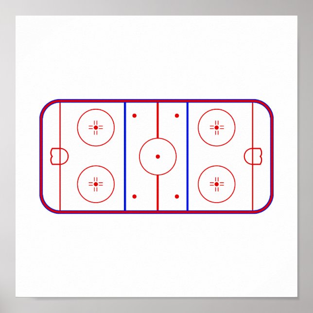 Hockey Rink Poster (Framsidan)