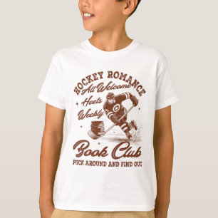 Hockey Romantik Smut Läsare Bokklubb Bokälskare Bo T Shirt