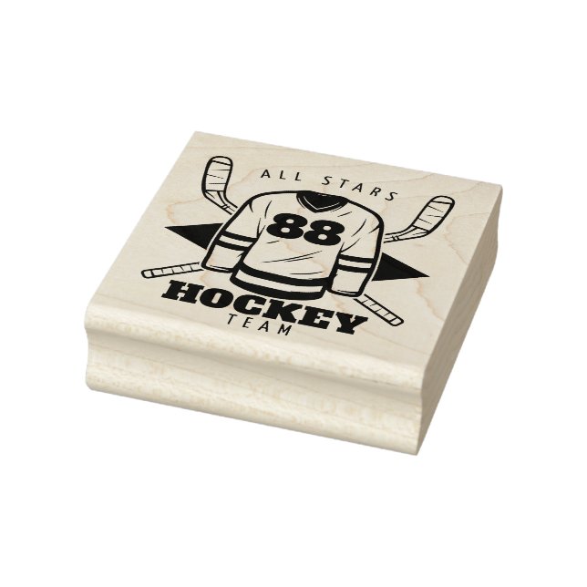 Hockey Rubber Frimärke Stämpel (Stämpel)