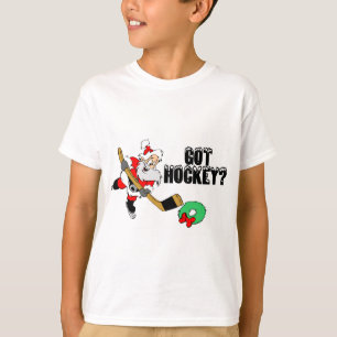 Hockey Santa Tee Shirt