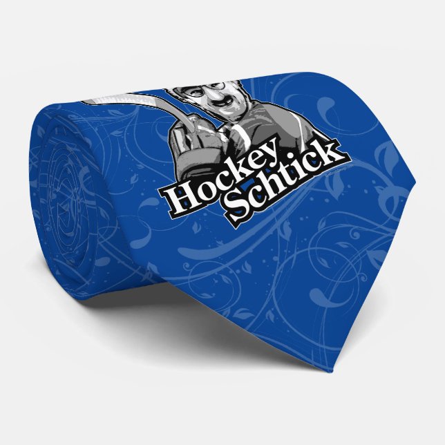 Hockey Schtick Neck Tie Slips (Rullad)