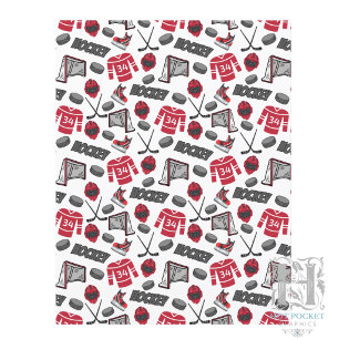 Hockey Scrapbook Papper