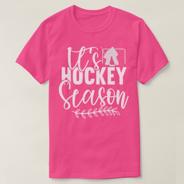 Hockey Season T Shirt (Design framsida)