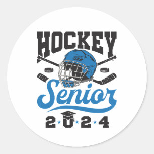 Hockey Senior Class of 2024 Runt Klistermärke