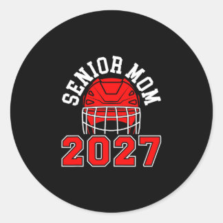 Hockey senior mamma 2027 ishockeyspelare senior runt klistermärke