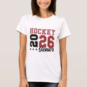 Hockey Senior Night Hockey Senior 2026 Examen T Shirt