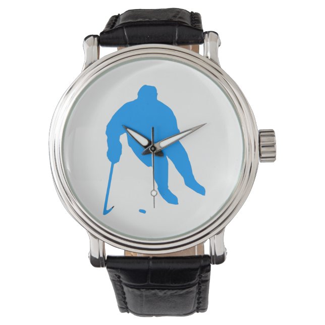 Hockey Silhouette Armbandsur (Framsida)