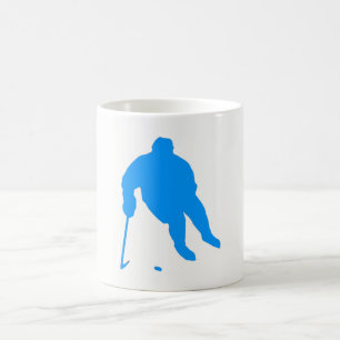 Hockey Silhouette Kaffemugg