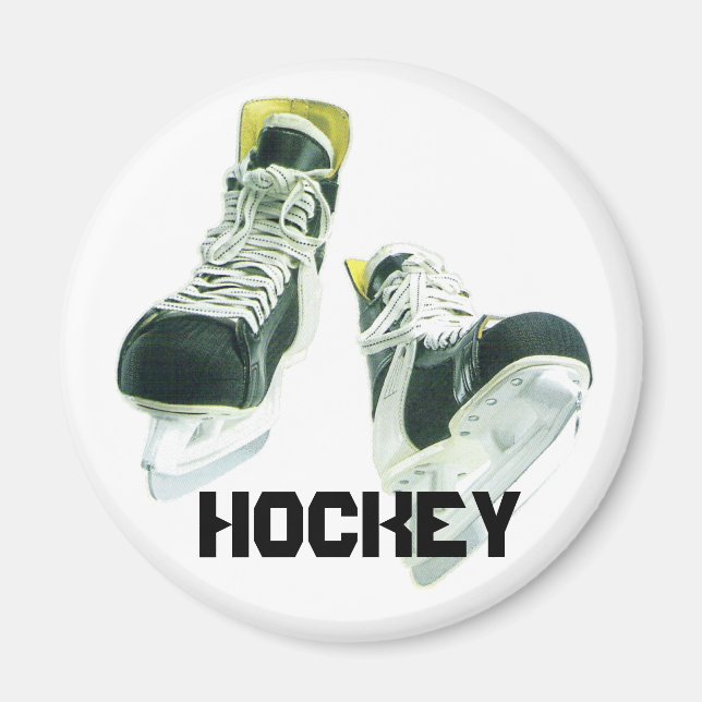 Hockey Skates Magnet (Framsidan)