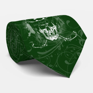 Hockey Skull Tie Slips
