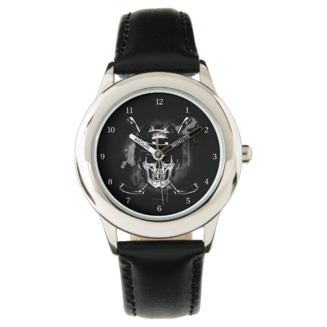 Hockey Skull Watch Armbandsur (Framsida)