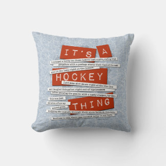 Hockey Slang Kudde