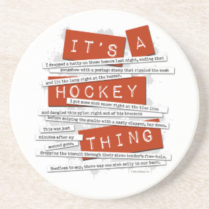 Hockey Slang Underlägg