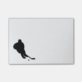 Hockey som Posta-det noterar Post-it Block