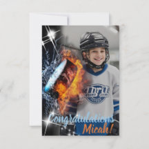Hockey Sport Fläkt Firande eller Birthday Flat Car