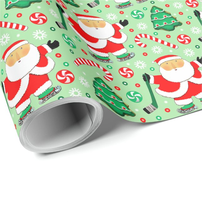 Hockey Sport Julpresentpapper Presentpapper (Rullad Hörn)