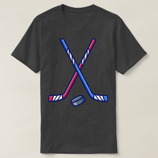 Hockey Sport T Shirt (Design framsida)