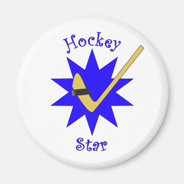Hockey Star Magnet (Framsidan)