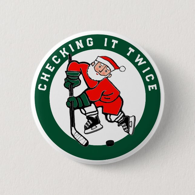 Hockey Stocking Stuffers Button Knapp (Framsida)
