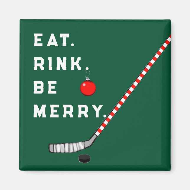 Hockey Stocking Stuffers Magnet (Framsidan)